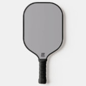 Retro zomer geometrisch kleurblokpatroon ontwerp pickleball paddle (Achterkant)