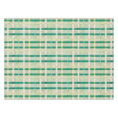 Retro Zomer groen & roze geruit Tafelkleed (Voorkant (Horizontaal))