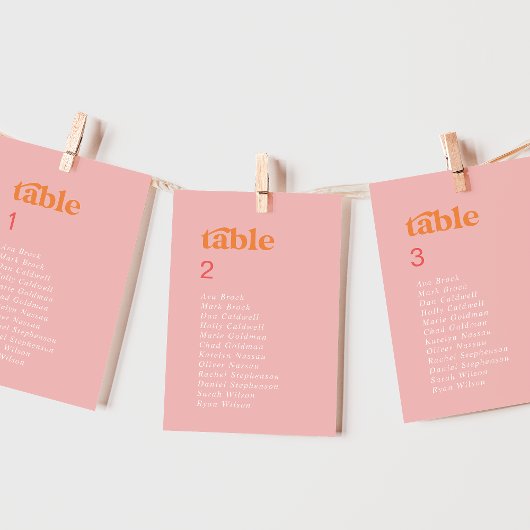 Retro Zomer Hangende Zitplaatskaart Kaart