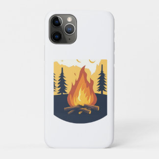 Retro Zomer Kamp Grafische tas Case-Mate iPhone Case