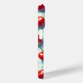 Retro Zomer Kersen Hoesje Levendig Rood Kers (Achterkant / Rechts)