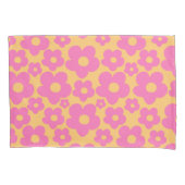 Retro zomer madeliefjes patroon #6 #retro #floral kussensloop (Voorkant)