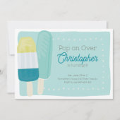 Retro Zomer Popsicle Jongens Verjaardag Kaart (Voorkant)