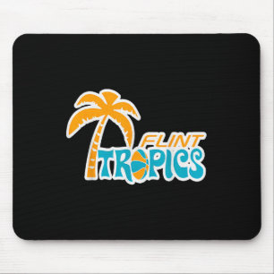 Retro Zomer Quote Flint Tropics Funny Sport Volle Muismat