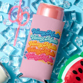 Retro Zomer Seltzer Blikjeskoeler