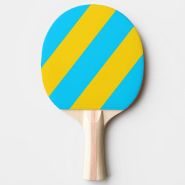 Retro Zomer Strand Krachtige Strepen Tafeltennisbatje