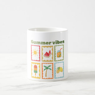 Retro Zomer Vibes Design Koffiemok