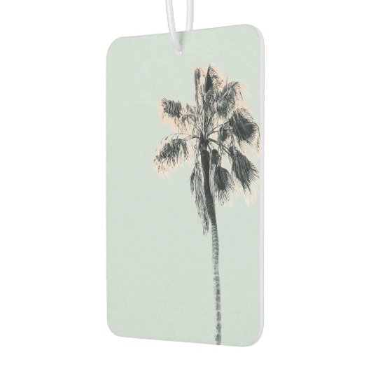 Retro Zomer Vibes Palm Tree Luchtverfrisser (Links)