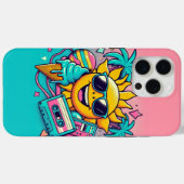 Retro Zomer Vibes - Schattige 80s Esthetiek Case-Mate iPhone Case (Achterkant (horizontaal))