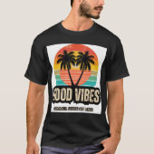 Retro zomervibes t-shirt (Voorkant)