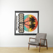 Retro zomervibes wandkleed (In Situ (horizontaal))