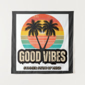 Retro zomervibes wandkleed (Voorkant)