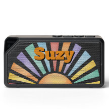 Retro Zon Kleurrijk Ontwerp