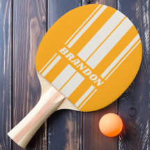 Retro Zon Kust Dubbele Board Strepen met Naam