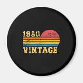 Retro  zondag 1960 magneet (Voorkant)