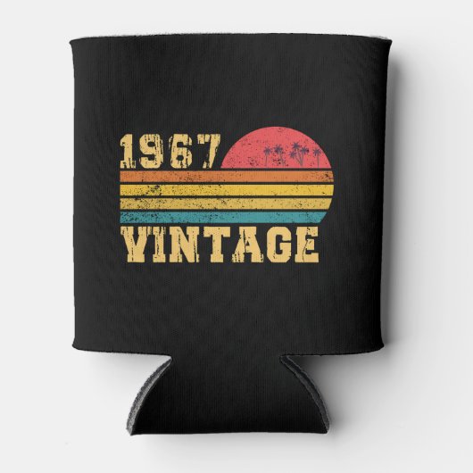 Retro  zondag 1967 Birthday Blikjeskoeler (Voorkant)