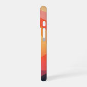 Retro Zonne Horizon iPhone 16 Hoesje (Linkerkant)