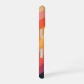 Retro Zonne Horizon iPhone 16 Hoesje (Rechterkant)