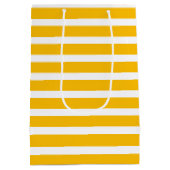 Retro Zonne Pickleball Bruidsdiner Medium Cadeauzakje (Achterkant)