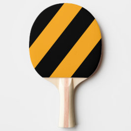 Retro Zonnebloem Bruisende Drie Vette Strepen Tafeltennisbatje