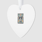 Retro Zonnebril Giraffe Ornament (voorkant)