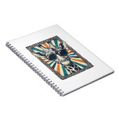 Retro zonnebril met giraffe notitieboek (Rechterzijde)