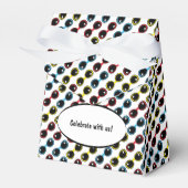 Retro zonnebril Primaire Bedankdoosjes (Voorkant Zijde)