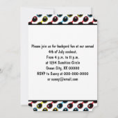 Retro zonnebril Primaire Kaart (Achterkant)