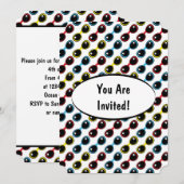 Retro zonnebril Primaire Kaart (Voorkant / Achterkant)