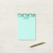 Retro zonnebrillen en Surfboards op maat Post-it® Notes (Op bureau)