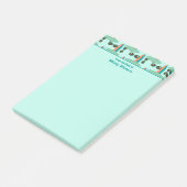 Retro zonnebrillen en Surfboards op maat Post-it® Notes (Schuin)