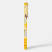 Retro Zonneschijn Bloempatroon-gele bloemen Case-Mate iPhone Case (Achterkant / Rechts)