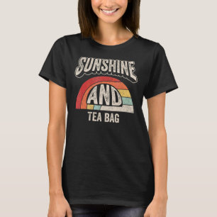  retro zonneschijn en theezakje zomer 7 t-shirt
