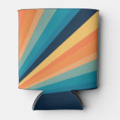 Retro-zonnestralen Blikjeskoeler (Voorkant)