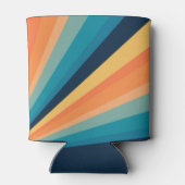 Retro-zonnestralen Blikjeskoeler (Achterkant)