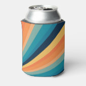 Retro-zonnestralen Blikjeskoeler (Blikje Achterkant)