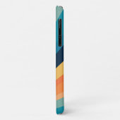 Retro-zonnestralen Case-Mate iPhone Case (Achterkant/links)