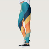 Retro-zonnestralen Leggings (Links)