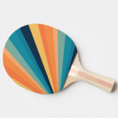Retro-zonnestralen Tafeltennisbatje (Zijkant)