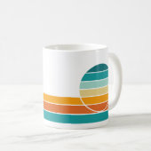 Retro Zonsondergang 73 Koffiemok (Voorkant rechts)