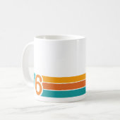 Retro Zonsondergang 76 Koffiemok (Voorkant links)