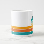 Retro Zonsondergang 78 Grote Koffiekop (Voorkant)