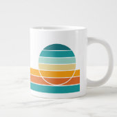 Retro Zonsondergang 78 Grote Koffiekop (Rechts)