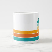 Retro Zonsondergang 79 Grote Koffiekop (Voorkant)