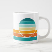 Retro Zonsondergang 80 Grote Koffiekop (Rechts)