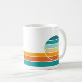 Retro Zonsondergang 80 Koffiemok (Voorkant rechts)