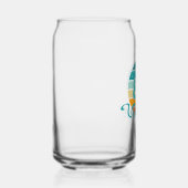 Retro Zonsondergang 86 Vintage Vervuild Blikvorm Glas (Links)