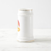 Retro Zonsondergang Alaska Juneau Moose 0Mountains Bierpul (Center)