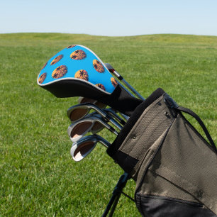 Retro Zonsondergang Beats Alleen Palmbomen Vintage Golfheadcover