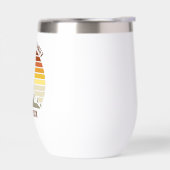 Retro Zonsondergang Berg Familiebijeenkomst Aanden (Links)